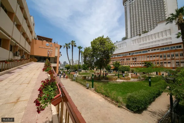 مقر كلية السياحة والفنادق بجامعة حلوان (إدارة الكلية)