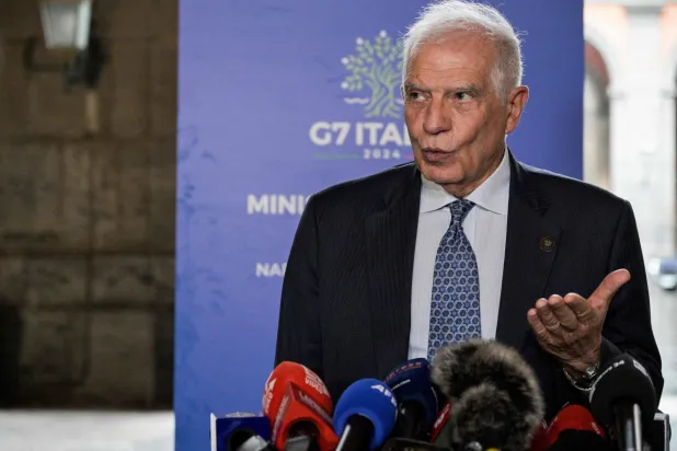 مسؤول السياسة الخارجية بالاتحاد الأوروبي جوزيب بوريل (أ.ف.ب)