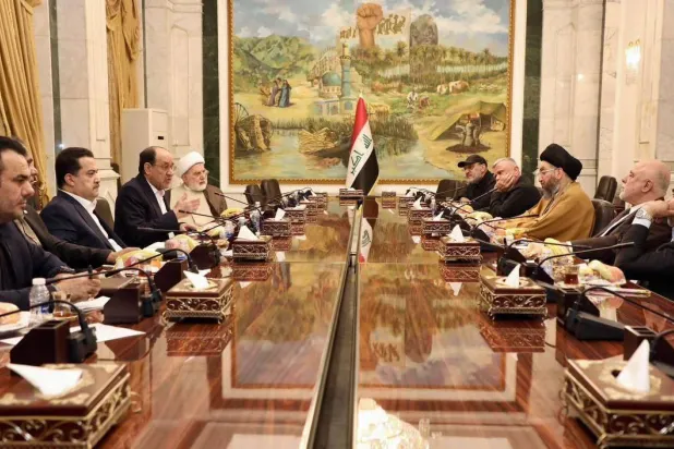 ائتلاف «چارچوب هماهنگی» در یکی از جلسات خود در بغداد (ایکس)