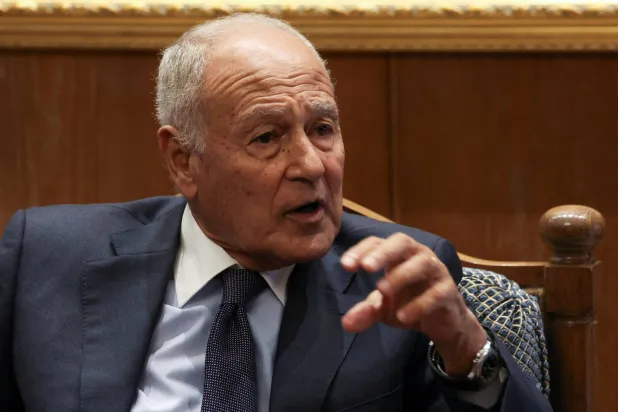 أمين عام جامعة الدول العربية أحمد أبو الغيط (رويترز)