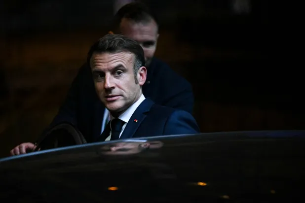 الرئيس الفرنسي إيمانويل ماكرون (أ.ف.ب)