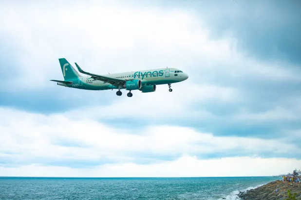 طائرة تابعة لـ«طيران ناس» السعودي (الشرق الأوسط)