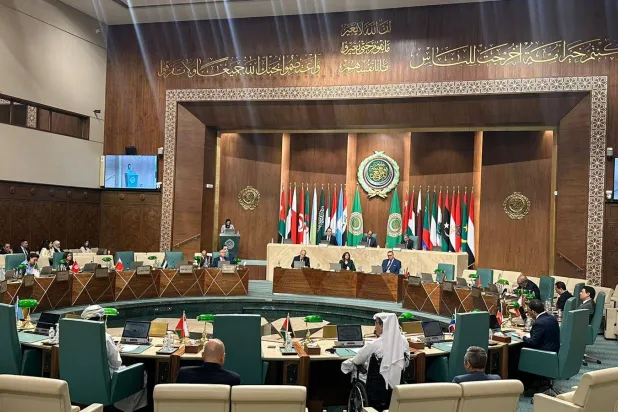 اجتماع المندوبين الدائمين لبحث الوضع في غزة (الشرق الأوسط)