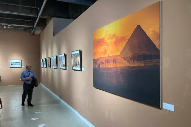 الجناح المصري في بينالي جينان الصيني الدولي للتصوير الفوتوغرافي (إدارة البينالي)