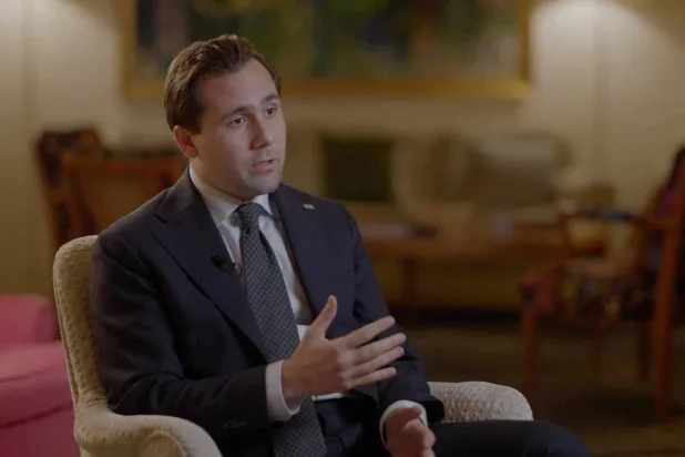 Sweden’s Minister for International Development Cooperation and Foreign Trade Benjamin Dousa. (Turky Al-Agili) 