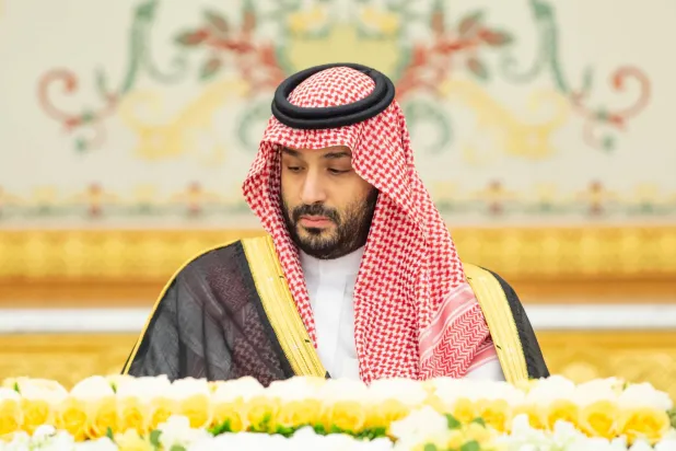 الأمير محمد بن سلمان لدى ترؤسه جلسة مجلس الوزراء في الرياض (واس)