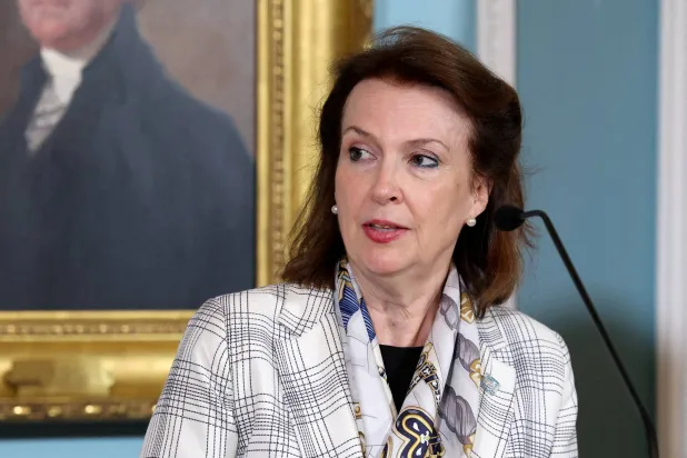 وزيرة خارجية الأرجنتين المقالة ديانا موندينو (أرشيفية - رويترز)