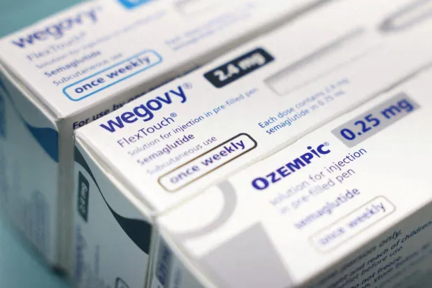 علب من أدوية «أوزمبيك» و«ويغوفي» (رويترز)