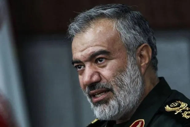 نائب قائد «الحرس الثوري» الإيراني علي فدوي (وكالة «مهر» الإيرانية)