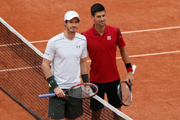 Murray, 22 Mayıs 1987 doğumlu Djokovic'ten yalnızca bir hafta büyük (AP/Arşiv)