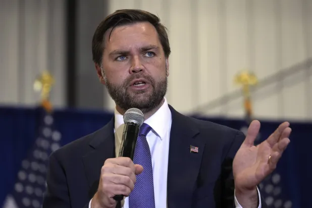 المرشح لمنصب نائب الرئيس الأميركي جي دي فانس (أ.ب)