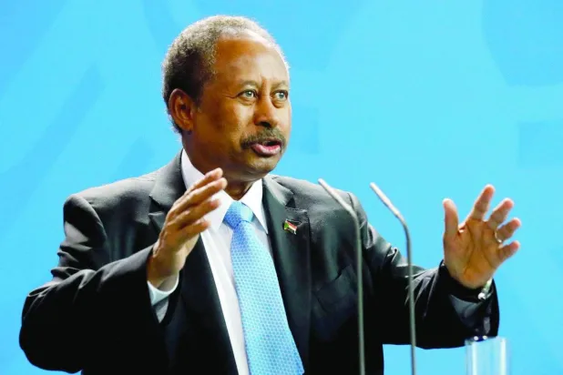 Former Sudanese Prime Minister Abdalla Hamdok. (Reuters)