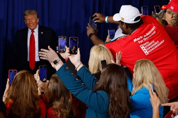 المرشح الجمهوري الرئيس الأميركي السابق دونالد ترمب (أ.ف.ب)