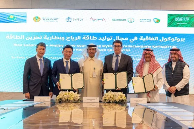 ACWA Power announced in March that it would execute the project, which will aid Kazakhstan in reaching its goal of sourcing 50% of its energy from clean resources by 2050. (Photo: ACWA Power)