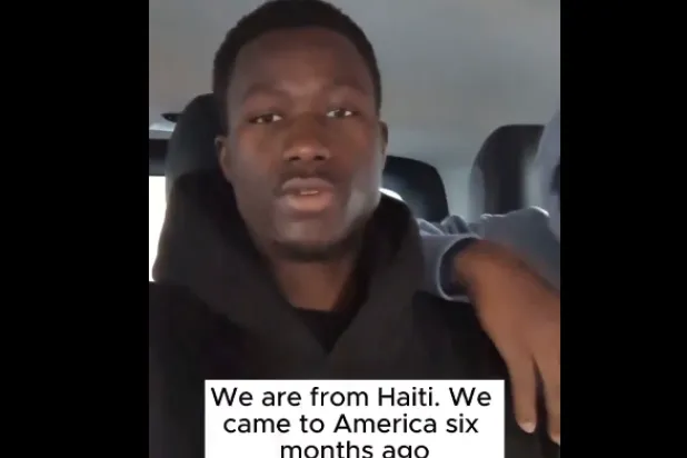 لقطة من الفيديو المزيف الذي تم تداوله على نطاق واسع على «إكس»