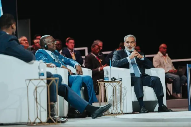 أمين عام «أوبك» يتحدث في مائدة مستديرة تضم وزراء نفط أفارقة في مؤتمر «أسبوع الطاقة الأفريقي 2024» (حساب «أوبك» على «إكس»)