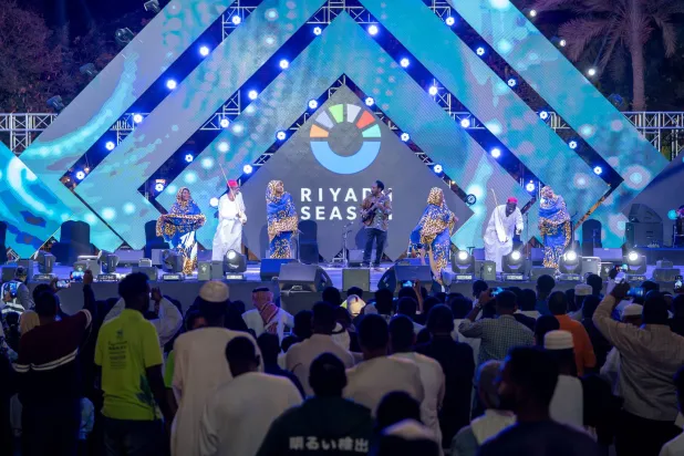 الفنون السودانية زيّنت فعاليات اليوم الأول من الفعاليات (الشرق الأوسط)