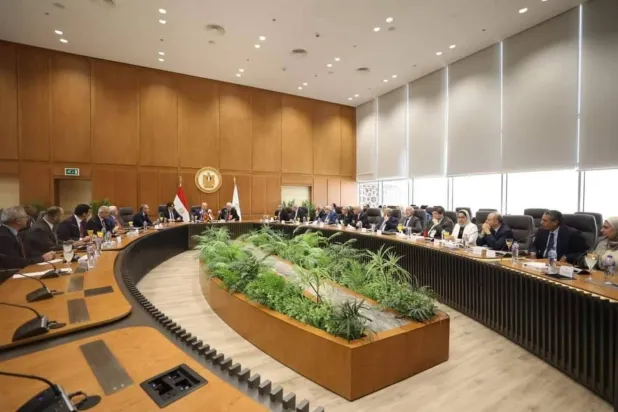 The Egyptian-Turkish delegations meet at the Egyptian education ministry in Cairo: Photo: President of Türkiye’s Higher Education Council account on X