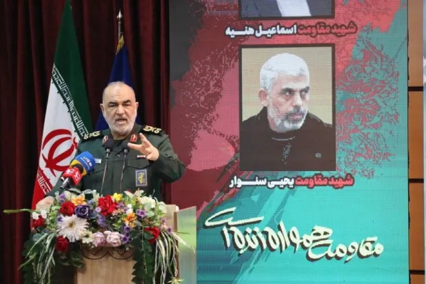 قائد «الحرس الثوري» يلقي كلمة بمدينة مشهد شمال شرقي إيران (فارس)