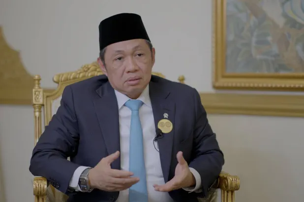 نائب وزير الخارجية الإندونيسي محمد أنيس متى (تصوير: تركي العقيلي)