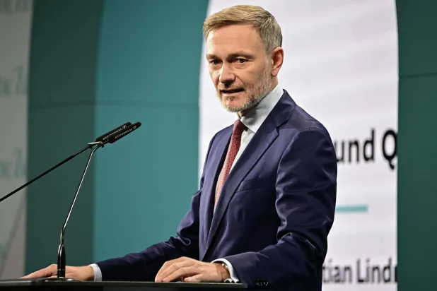 وزير المالية الألماني السابق كريستيان ليندنر (أ.ف.ب)