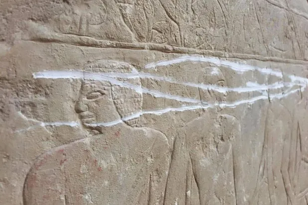 جانب من العمل التخريبي (فيسبوك)