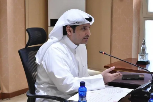 عبد الرحمن المطيري وزير الرياضة والشباب الكويتي (كونا)