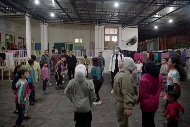 مجموعة نشاطات فنّية يقدّمها الفريق في كل مركز (فضاء)