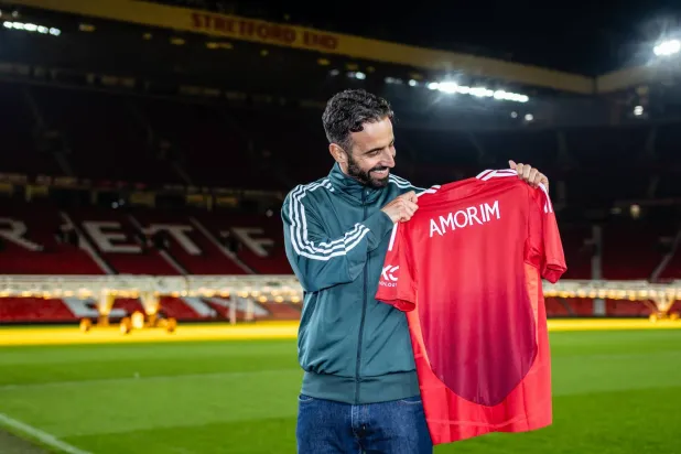 أموريم يأمل نقل نجاحاته في لشبونة الى ملعب أولد ترافورد (غيتي)