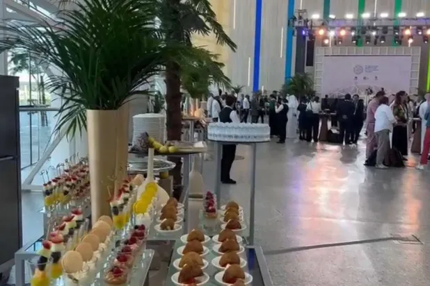 جانب من المنتدى التاسع لمنظمة الأمم المتحدة لسياحة فن الطهي المقام في البحرين (الشرق الأوسط)