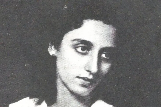 فيروز في صورة غير مؤرّخة من أيام الصبا (أرشيف محمود الزيباوي)