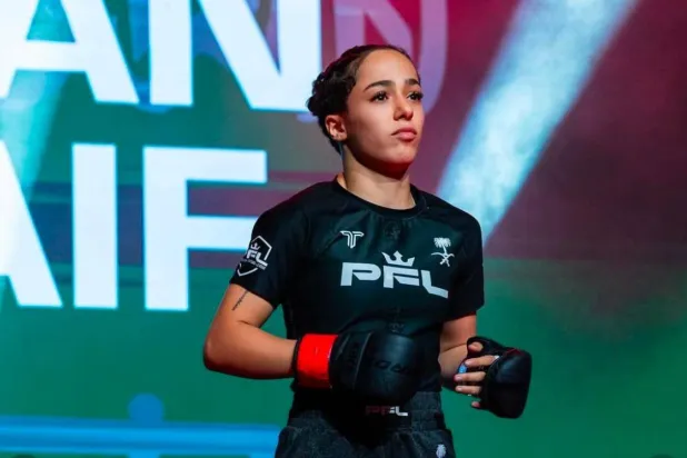 هتان السيف تتأهب لمواجهة الجزائرية ليليا عثماني (الشرق الأوسط)