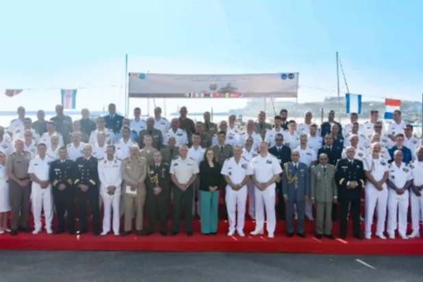 The participants of a multinational maritime exercise sponsored by the United States Africa Command (AFRICOM). Photo: US Embassy