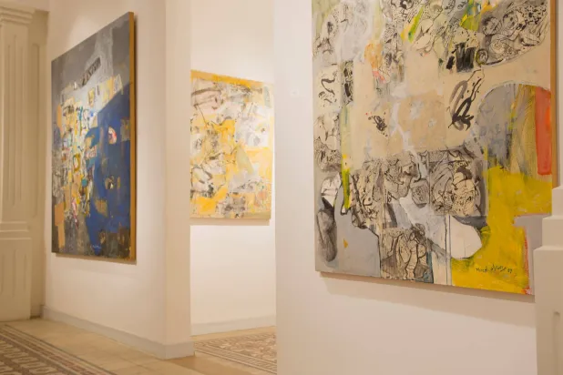 أبت أن تُرغم الحرب نهى وادي محرم على إغلاق الغاليري وتسليمه للعدمية (آرت أون 56)