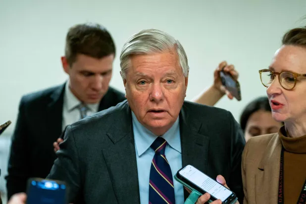 السيناتور الجمهوري لينزي غراهام (أ.ف.ب)