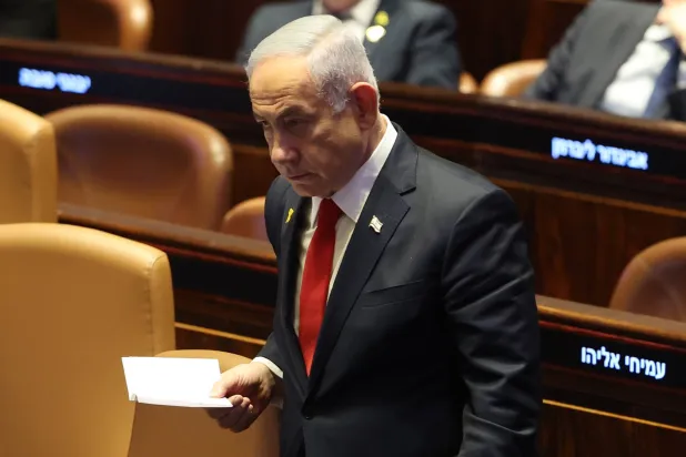 رئيس الوزراء الإسرائيلي بنيامين نتنياهو (إ.ب.أ)