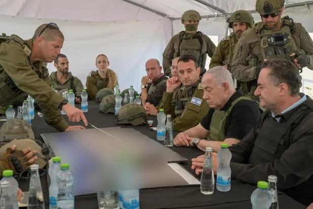 İsrail, Başbakanı Binyamin Netanyahu hakkında tutuklama emri çıkarıldıktan sonra subaylarının da yargılanmasından korkuyor (İsrail Hükümeti Enformasyon Bürosu- AFP)