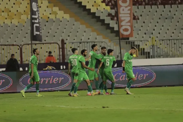 كرّس المصري عقدته للزمالك حيث حقق فوزه الثالث على التوالي (رابطة الدوري المصري)