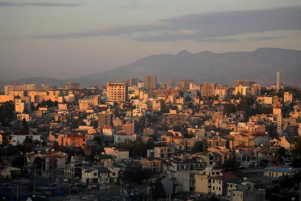 منظر عام لأفق أديس أبابا (رويترز)