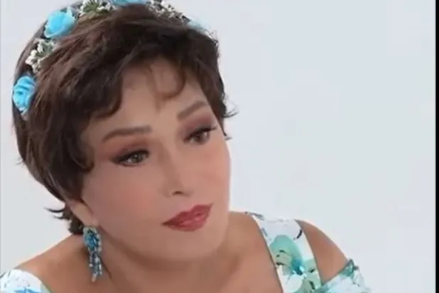 الفنانة لبلبة خلال حديثها في البرنامج (صفحتها على «فيسبوك»)
