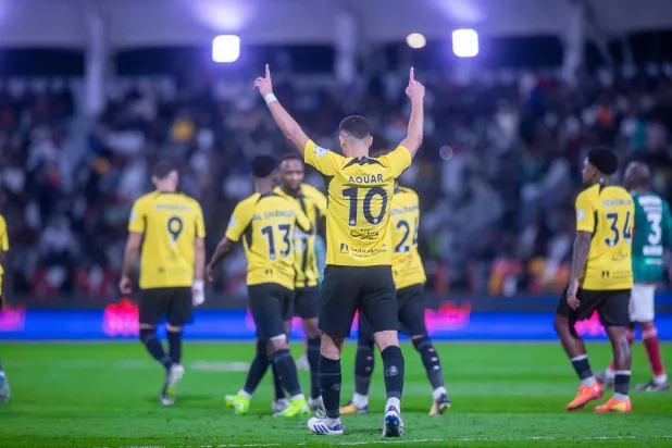 أحكم الاتحاد قبضته على صدارة الترتيب (تصوير: عيسى الدبيسي) 