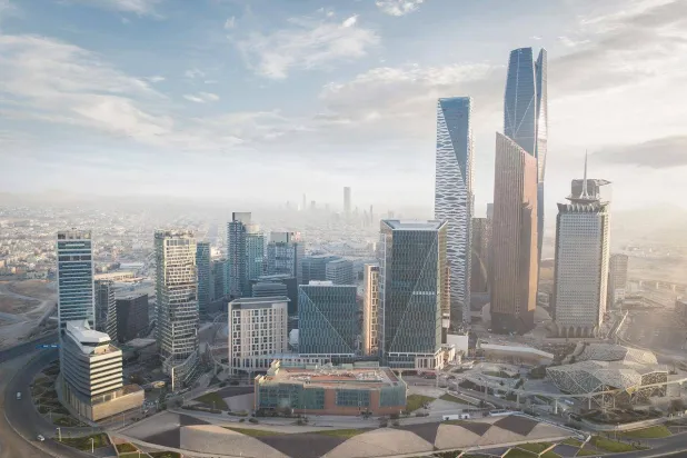 مركز الملك عبد الله المالي في الرياض (الشرق الأوسط)