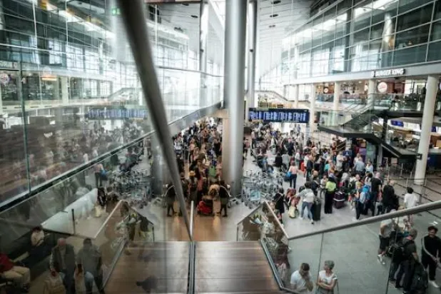 عرض عام لمطار كوبنهاغن في كاستروب (رويترز)