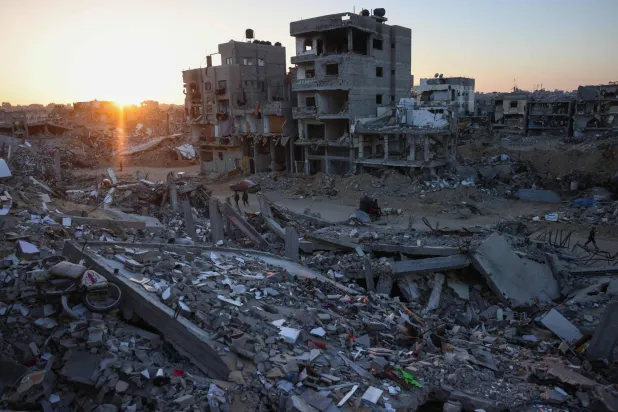 قطاع غزة المدمَّر إثر الحرب (أ.ف.ب)