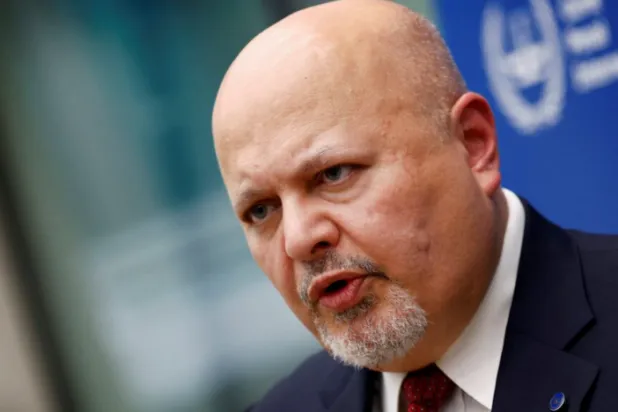 المدعي العام للمحكمة الجنائية الدولية كريم خان (رويترز)