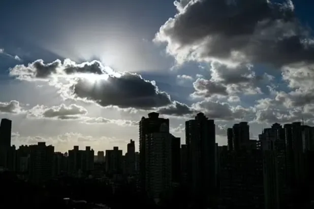 China reported its warmest autumn on record this year, with the national average temperature 1.5C degrees higher than usual  - AFP