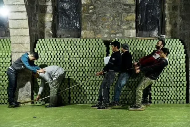 Artisans have been using the same methods from 3,000 years to make the famous Aleppo soap - AFP