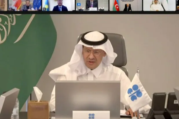 رئيس اللجنة الوزارية وزير الطاقة السعودي الأمير عبد العزيز بن سلمان (منصة إكس)