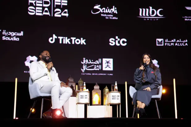 إيفا لونغوريا تتحدث عن الفرص والمواهب خلال جلستها الحوارية (غيتي)