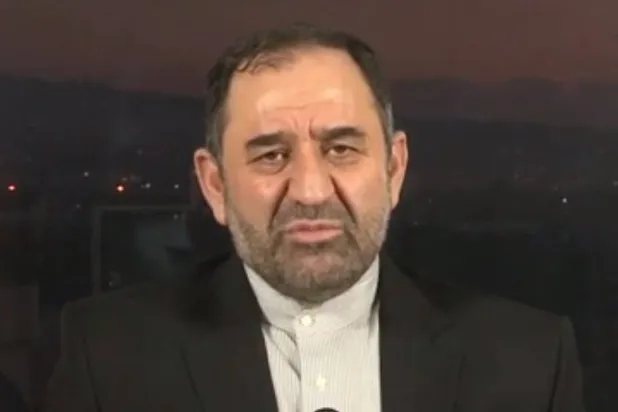 السفیر الإيراني متحدثاً للتلفزيون الرسمي اليوم